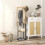 Homcom Perchero de Pie Bicolor 46 x 28.5 x 153.5 cm 2