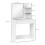 Homcom Tocador de Maquillaje Blanco 75 x 40 x 137 cm 8