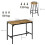 Homcom Conjunto de Bar Marrón 110 x 50 x 89.5 cm 3
