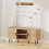 Homcom Mueble de TV Marrón 120 x 40 x 55 cm 6