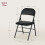 Homcom Sillas Plegable Negro 45 x 46 x 78 cm 8