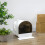 PawHut Arenero para Gato Blanco 43 x 44 x 47 cm 2