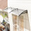Outsunny Tejadillo de Protección Transparente 200 x 96 x 27 cm 5
