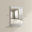 Homcom Espejo de Baño Blanco 50 x 12 x 60 cm 6