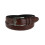 Toneka Men's Leather Embossed Lizard Print Belt 9