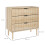 Homcom Cómoda Marrón 80 x 40 x 77.5 cm 6
