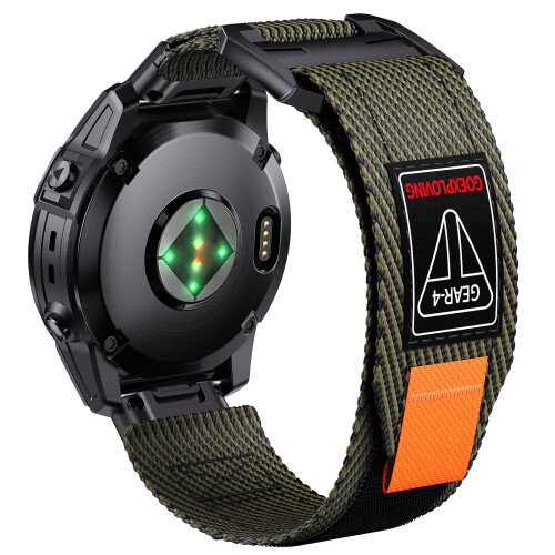 Snabbfäste 26mm Vävd Nylonrem för Garmin Fenix 7 2