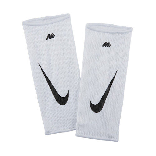 Nike (L, White/Black) Nike Mercurial Lite Shin Guards Set 2