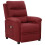 VidaXL vidaXL Massagesessel Weinrot Stoff 1