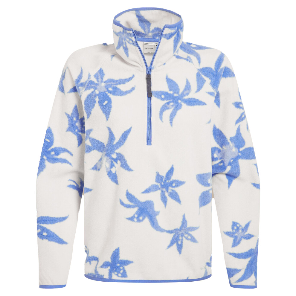 Craghoppers (14 Uk, Vinca Blue) Womens/Ladies Reedmace National Trust Half Zip Fleece Top