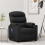 VidaXL vidaXL Massagesessel Schwarz Stoff 1