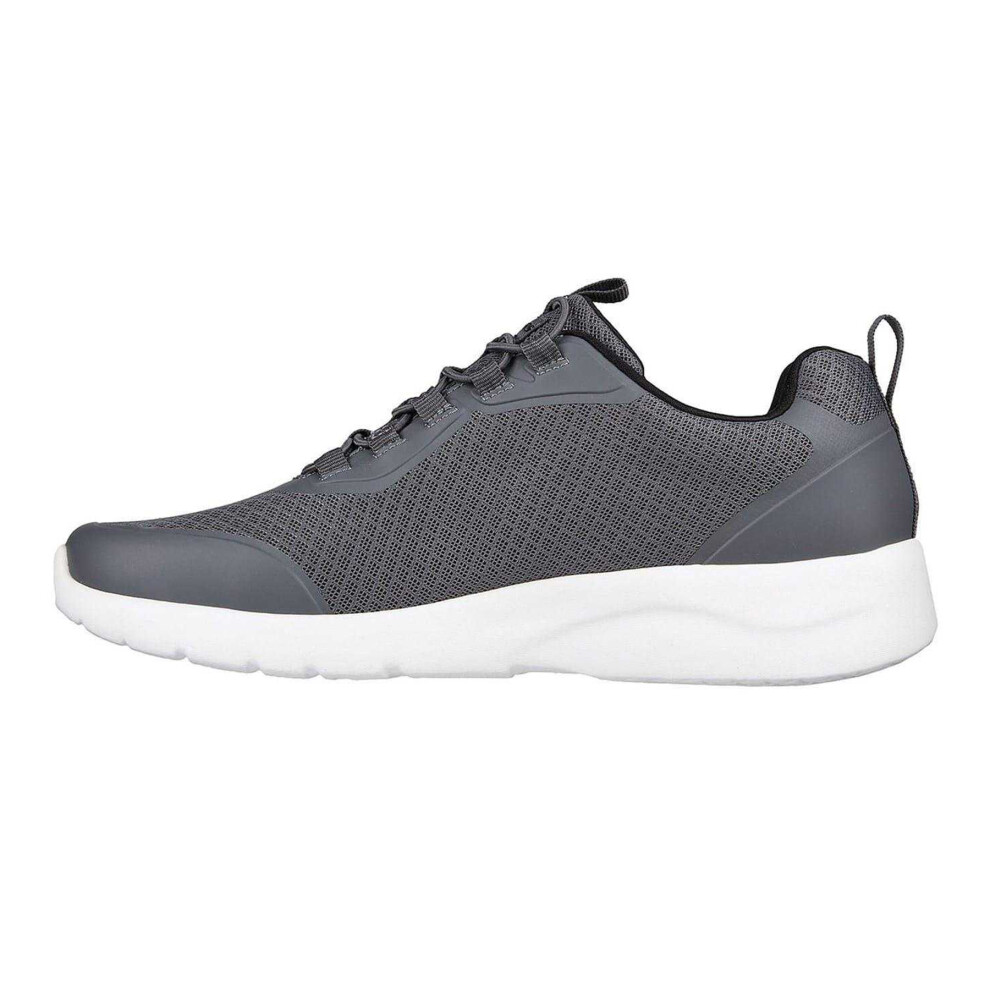 Skechers (9.5 Uk, Charcoal) Mens Dynamight 2.0 Setner Trainers