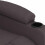 VidaXL vidaXL Massagesessel Dunkelbraun Stoff 8