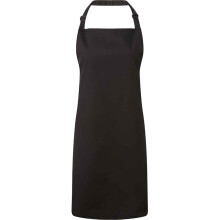 (One Size, Black) Premier Unisex Adult Colours Full Apron