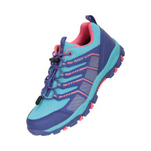 (10 UK Child, Bright Blue) Mountain Warehouse Childrens/Kids Bolt Waterproof Trainers