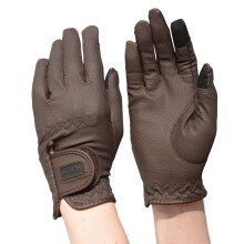(XL, Brown) Dublin Touch Screen Everyday Riding Gloves