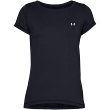 (10 UK, Black) Under Armour Womens/Ladies Performance HeatGear Short-Sleeved Training T-Shirt