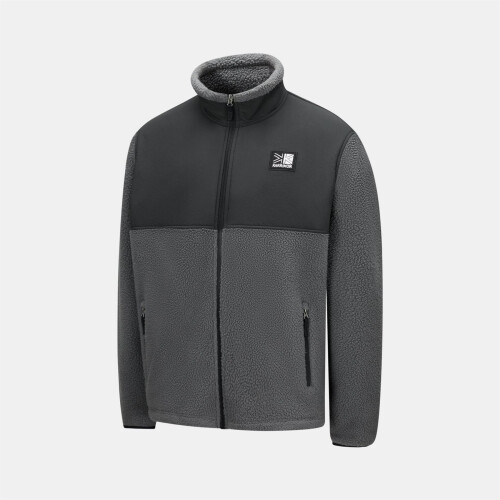 Karrimor (M, Grey/Black) Karrimor Mens Base Camp Fleece Jacket 2