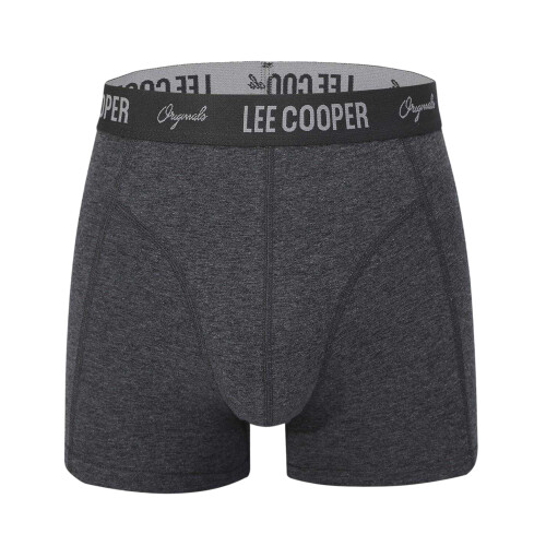 Lee Cooper (L, Core Black) Lee Cooper Mens Cooper Essential Boxer Shorts (Pack Of 5) 1