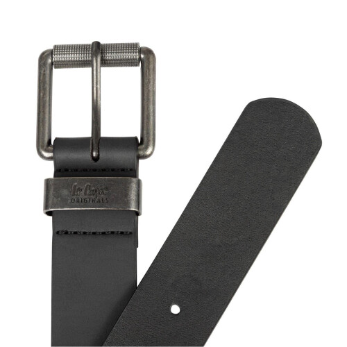 Lee Cooper (130cm, Black) Lee Cooper Mens PU Belt 2