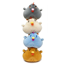 Jouet en Peluche de Poulet, Jeu D'Oreiller de Poulet, Cadeaux Surprise D'Animaux en Peluche Périphériques, C