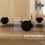 Homcom HOMCOM Folding Dining Table for 4-6 Drop Leaf Table on Wheels Natural Wood 7