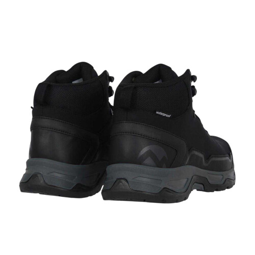 (6 UK, Black) Gelert Mens Softshell Waterproof Walking Boots 1