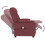 VidaXL vidaXL Massagesessel Weinrot Stoff 6