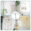 Adhesive Ceiling Hooks 8PCS Ceiling Hanger Hooks Eye Hooks 3