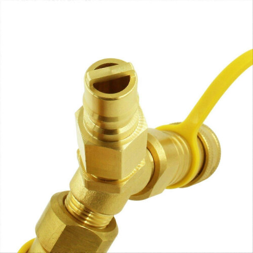 3/8Y Type Natural Gas Quick Connector Y-Shaped Connector 1