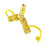 3/8Y Type Natural Gas Quick Connector Y-Shaped Connector 3