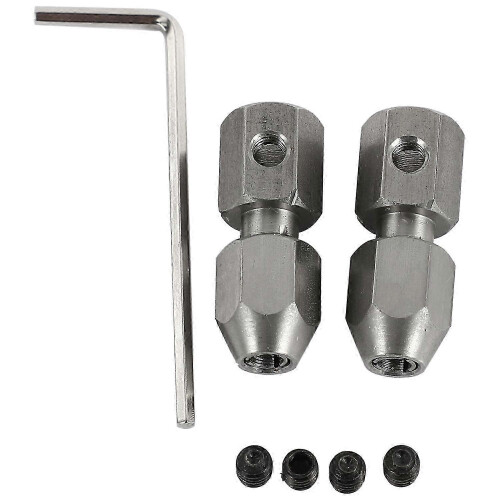 2Pcs RC Boat Flexible Coupling CNC Flex Collet Coupler,5X4Mm Edition 527