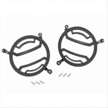 Car Front Headlight Lamp Guard Cover compatible with Jeep Wrangler Jl /Gladiator Jt 2018 -2022 Abs Headlight Decorative Frame