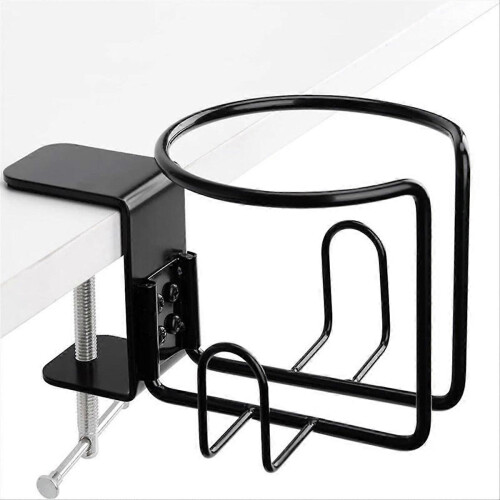 Clip-on Table Cup Holder Metal Cup Holder Drink Cup Holder 1