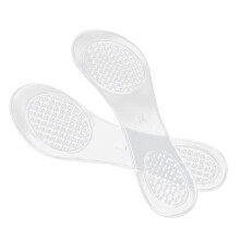 1 Pair Transparent Gel Cushioned Anti-Slip Foot Pads compatible with High Heels with Comcompatible withtable Feet Care