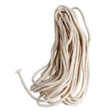 10M (33 ft) Cotton Braided Oil Lamp Wicks compatible with Kerosene Lamps, DIY Stove & Candle Making Supplies