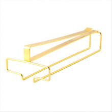 Wine Glass Rack, Under Cabinet Wine Glass Holder, Stemware Rack-A