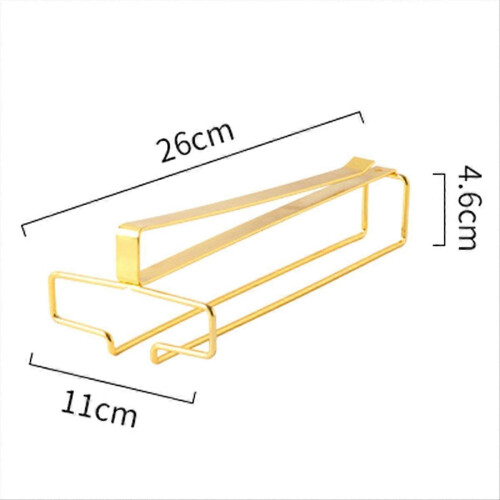 Wine Glass Rack, Under Cabinet Wine Glass Holder, Stemware Rack-A 2