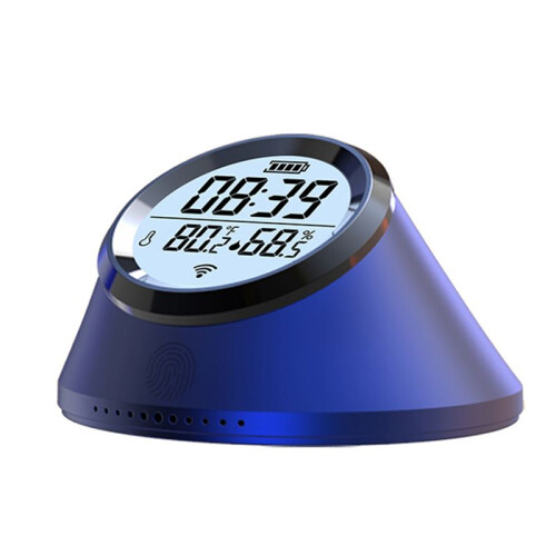 Tuya Zigbee  Temperature Humidity Sensor RelóGio TermôMetro Interno com Display LCD para  Home  Life-A