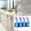 Sprays Bottle Holder Easy Install Wall Mount Hardware,4 Holes 2