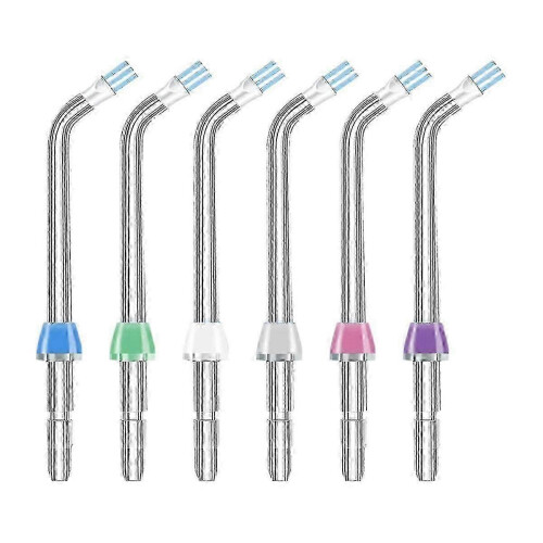 Flosser Replacement Tips compatible with ,Plaque Seeker Replacement Tips Compatible compatible with Water 6 Pack JP
