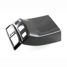 High-Quality ABS Carbon Fiber Rear Air Outlet Vent Panel Cover compatible with Lexus RX350/350h/500h 2023-2024, Easy Installation