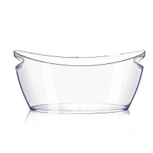 Ice Bucket,Ice Buckets compatible with Parties, Beverage Tub compatible with Champagne Beer Sparkling Wine Cocktails Transp js