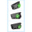 V2 Motorcycle Helmet  Intercom Headset IPX5 Waterproof  6.0, 520m Two Way Intercom, Noise Reduction 2