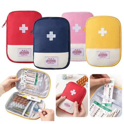 Travel Medicine Bag Pill Storage Pouch