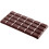 Chocolate World Polycarbonate Chocolate Tablet Mould 100 g CW2162 1