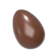 Chocolate World Polycarbonate Mould Egg Smooth 33 mm CW1582
