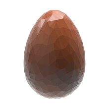 Chocolate World Polycarbonate Mould Egg Faceted 33 mm CW1891