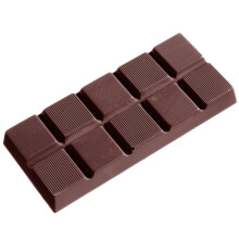 Chocolate World Polycarbonate Chocolate Tablet Mould 41 g CW1366