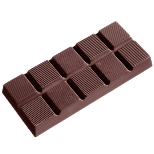 Chocolate World Polycarbonate Chocolate Tablet Mould 41 g CW1366